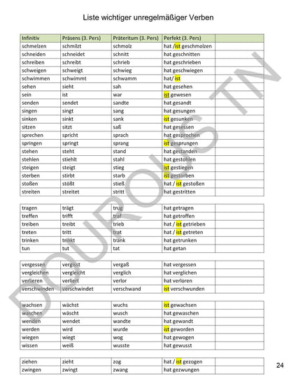 Allemand résumés, esaais, méthodologie , langue et épreuves BAC corrigées - Toutes les sections (noir)