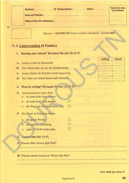 Allemand résumés, esaais, méthodologie , langue et épreuves BAC corrigées - Toutes les sections (noir)