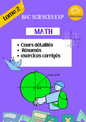 Cours de mathématiques, curriculum vitae et exercices corrigés Tome 2 en couleur - BAC Sciences