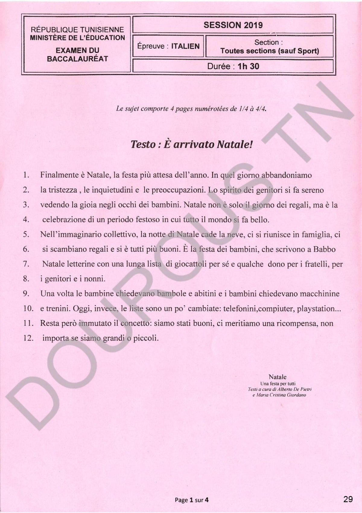 italien résumés, esaais, méthodologie , langue et épreuves BAC corrigées - Toutes les sections (noir)