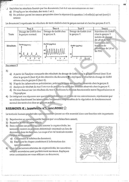 SVT Résumés et exercices corrigés en couleurs Tome 1 - BAC Sciences