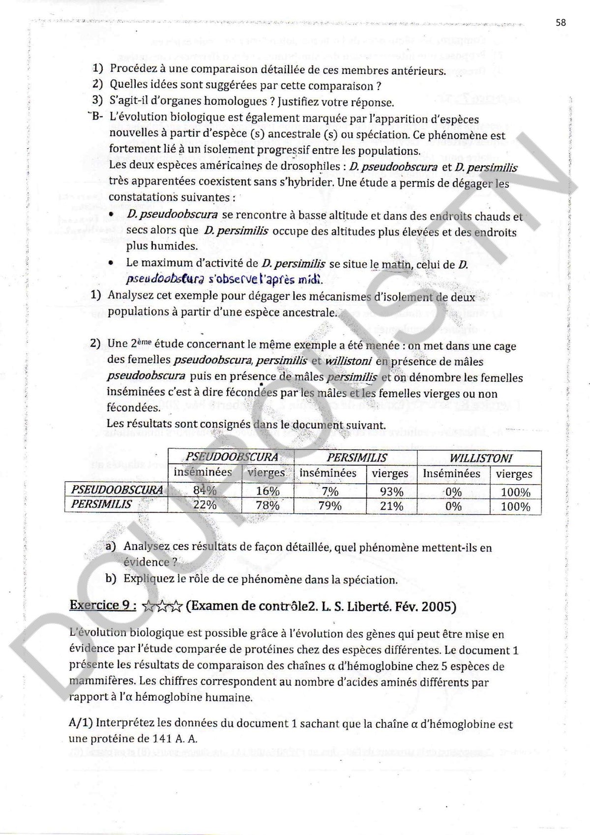 SVT Résumés et exercices corrigés en couleurs Tome 2 - BAC Sciences