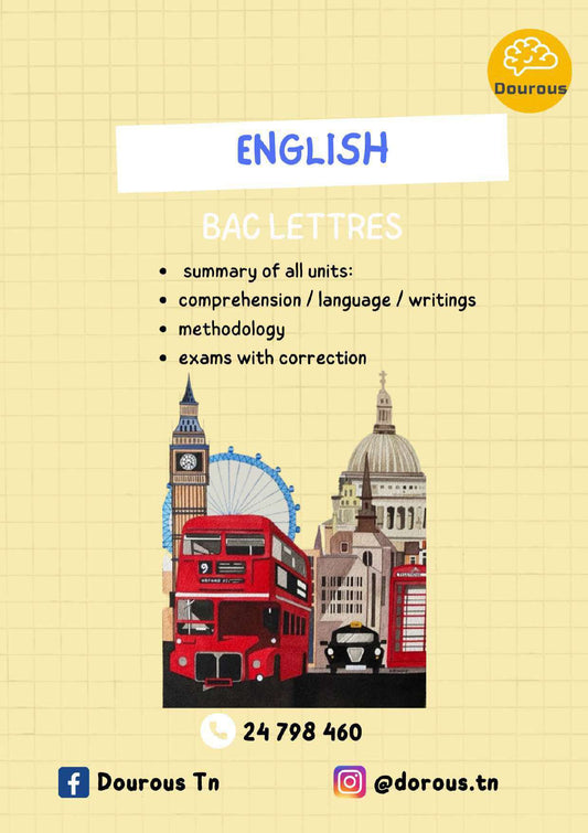 Anglais résumés, langue, méthodologie, essais et applications - BAC Lettres