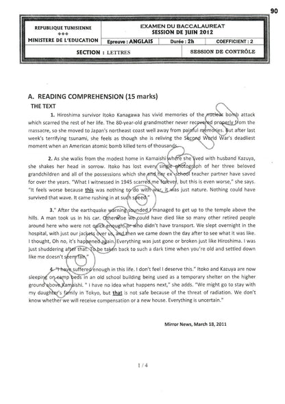 Anglais résumés, langue, méthodologie, essais et applications - BAC Lettres