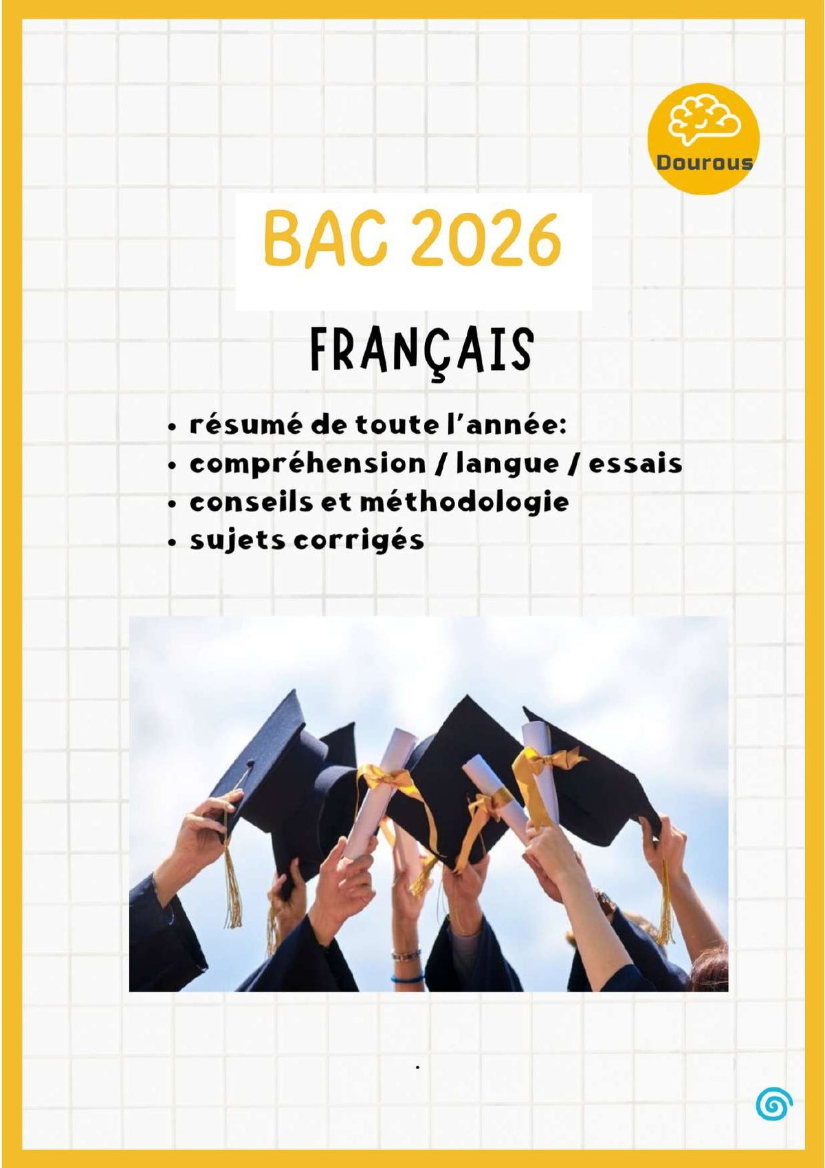 Français résumés, langue, méthodologie et applications - BAC Lettres