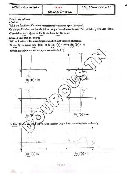 Cours de mathématiques, curriculum vitae et exercices corrigés Tome 2 en couleur - BAC Sciences