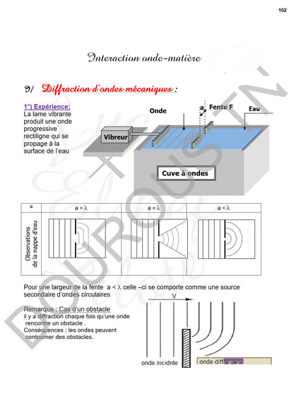 physique - chimie résumés et exercices corrigés Tome 2  - BAC Sciences
