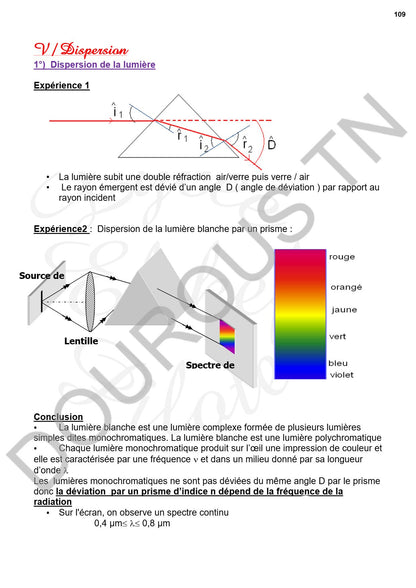 physique - chimie résumés et exercices corrigés Tome 2  - BAC Sciences