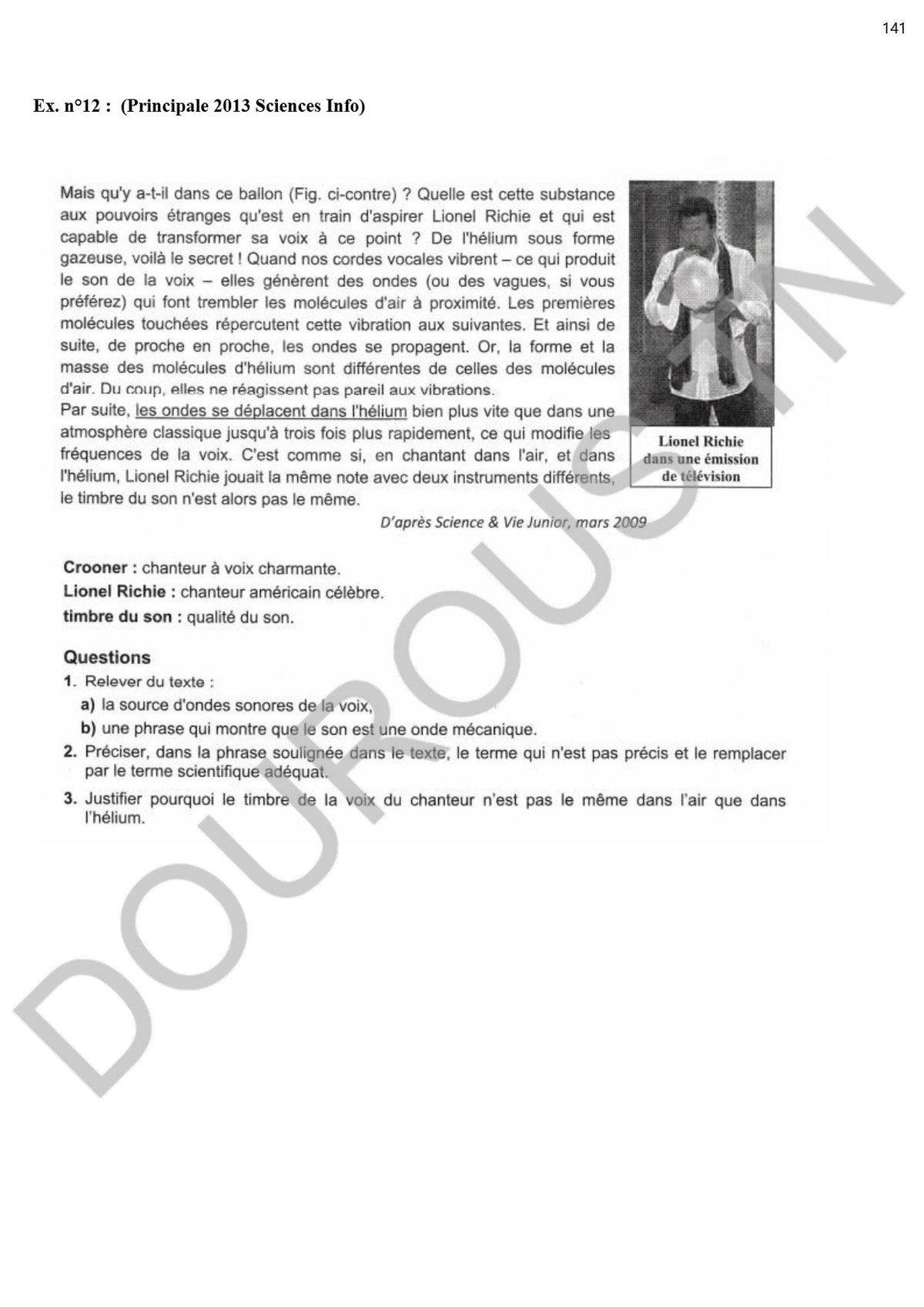 physique - chimie résumés et exercices corrigés Tome 2  - BAC Sciences