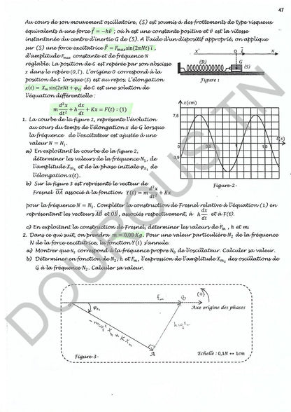 physique - chimie résumés et exercices corrigés Tome 2  - BAC Sciences