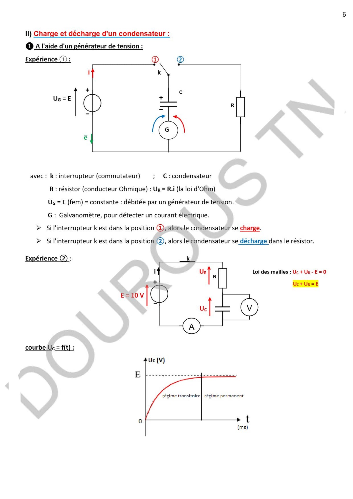 physique - chimie résumés et exercices corrigés Tome 1  - BAC Sciences
