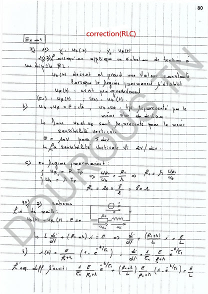 physique - chimie résumés et exercices corrigés Tome 1  - BAC Sciences